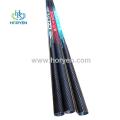Custom carbon fiber tapered tube for ski poles