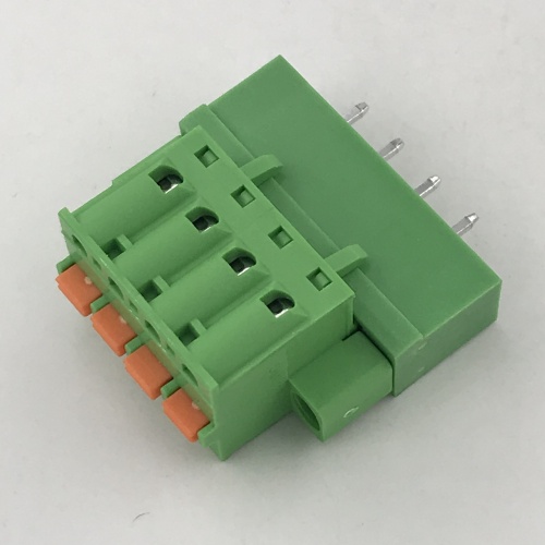 push in botton pluggable terminal block