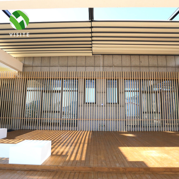 Factory Price Outdoor PVC Composite Waterproof Retractable Pergola