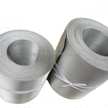 Stainless Steel Auto Screen Belts: 97mm to 120mm Reversible Reverse Dutch Weave Wire Mesh