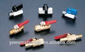 ESP brand thread ball valve,pneumatic ball valve, brass ball valve