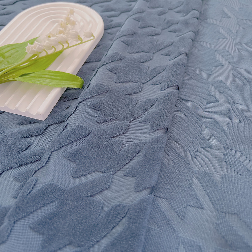 Velvet Fabric Jacquard