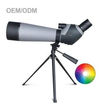 OEM IP65 Waterproof HD Zoom Spotting Scope Monocular Telescope with Desktop Tripod