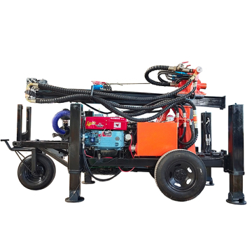 DTH Drill Rigs: 100m to 230m Hydraulic Water Well Drilling Rigs for Foundation