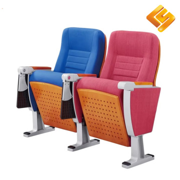 Rahat İstiflenebilir Kumaş Oditoryum Koltuğu