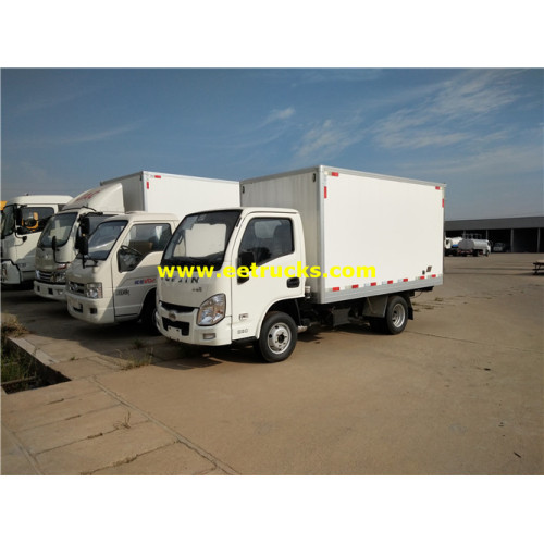 Yuejin Gasoline Refrigerated Van Vehicles