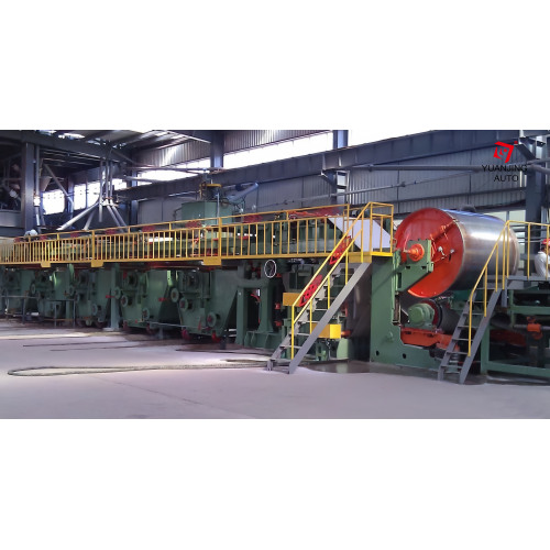Automated Steel Color Coating Production System