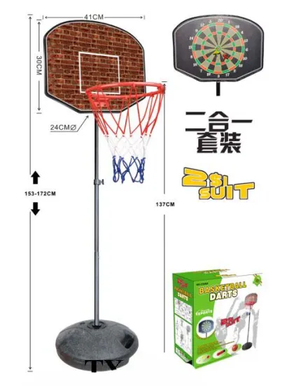 BASKETBALL BOARD SET W/DART