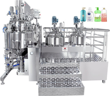 Shampoo and Liquid Detergent Making Machine: Homogenizing Mixer & Tank