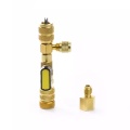 Maintenance valve core remover for backup air conditioning