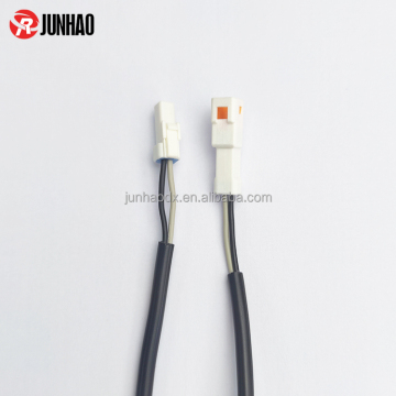 2p Automobil-Kabelbaumstecker und 2-Core-Kabel mit 2-poligen JST-Stecker