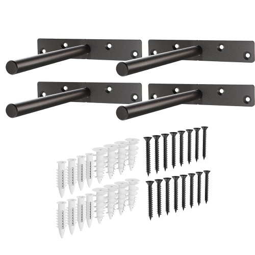 دعامة رف مخفية عائمة مقاس 6 بوصات شديدة التحمل