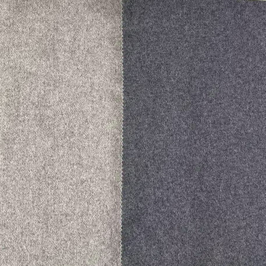 knitting polyester needle punched melton fabric