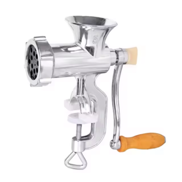 Toptool Manual Stainless Steel Meat Mixer Grinder: Ideal for Home and Hospitality
