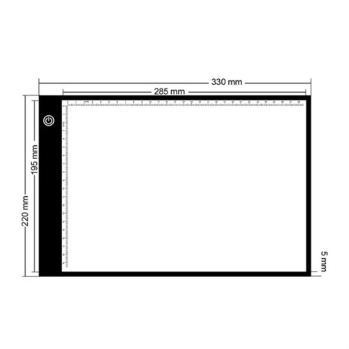 Suron Artcraft Tracing Pad Light Box for Painting