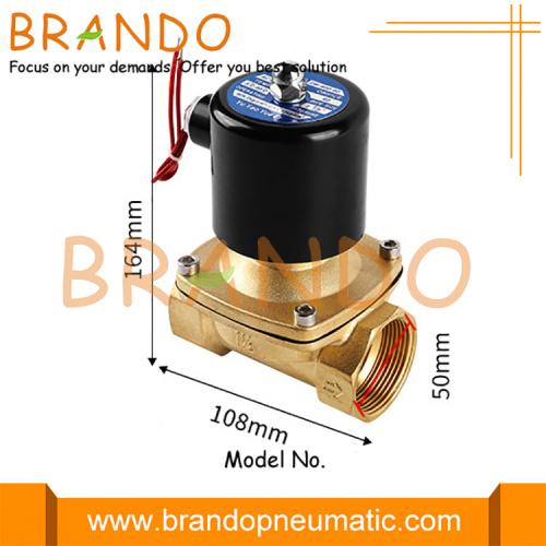 Válvula Solenóide UNI-D Tipo 1-1 / 2 Polegadas 2W400-40 UW-40