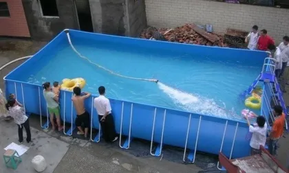 Jinlong pvc tarpaulin fish pond