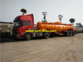 20000L Tri-axle Sulfuric Acid Road Tanker مقطورات