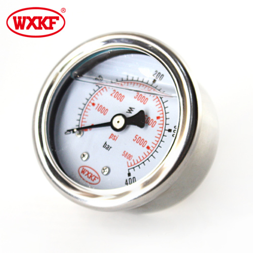 Wholesale Factory direct supply Stainless steel glycerine pressure gauge