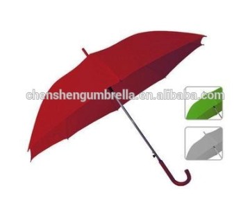 automatic stick red umbrella