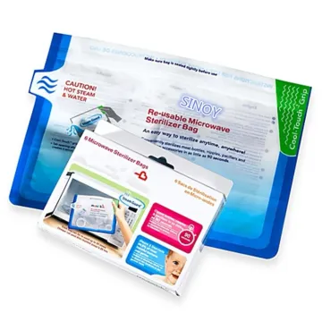 BPA free stand up microwave steam bag