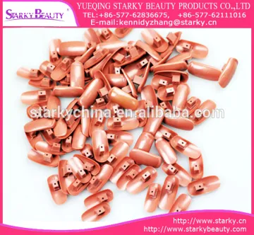 fashional nail art tips soft plastic traning hand practice model