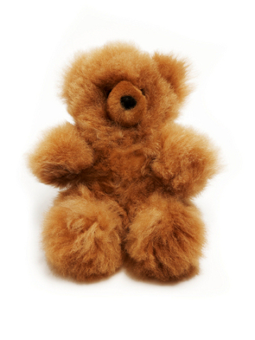 baby alpaca fur teddy bear