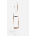 popular vertical type wood coat rack