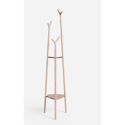 popular vertical type wood coat rack