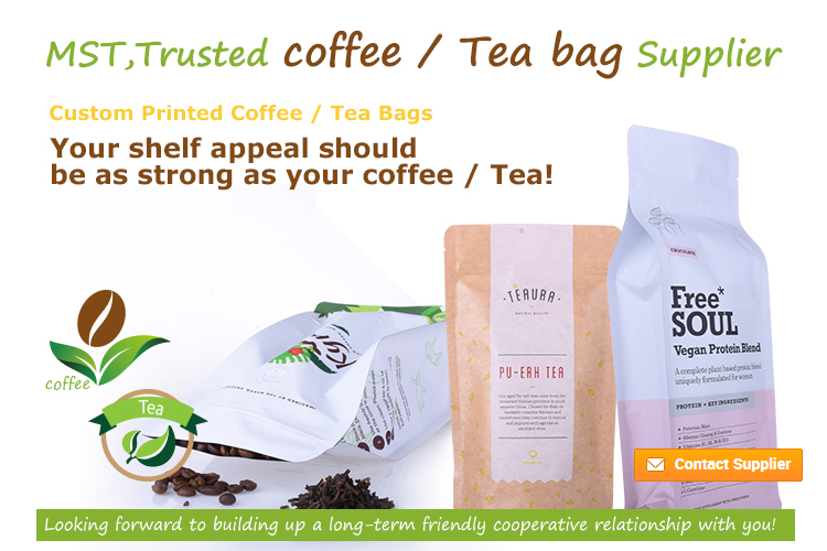 Environmentally friendly certificate compostable coffee bags