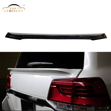 Factory Supply Glossy Black ABS Plastic Rear Boot Lip Spoiler for Land Cruiser LC200 (2013+)