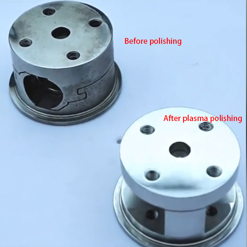 plasma polishing for aluminum