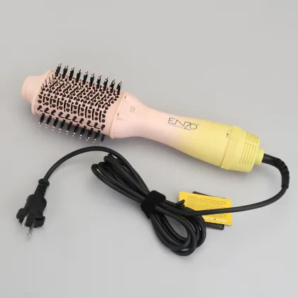 ENZO One Step Blow Dryer Brush - Black EU Plug