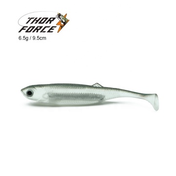 THOR FORCE Best Seller Artificial PVC TPR Soft Fish Lure with Paddle Tail