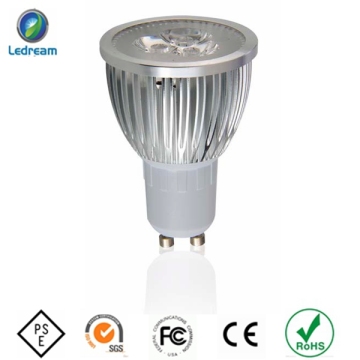 3W GU10 Aluminum LED Spotlight Factory Wholesale Bridgelux Epistar LED