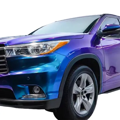 Self-Repairing TPU Color Changing Film - Bernina Gray Car Sticker Film