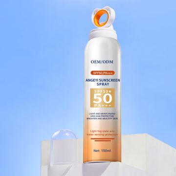 Χονδρικό αντηλιακό ψεκασμό SPF50 PA +++ UVA/UVB Προστασία, ανθεκτική στο νερό, ενυδάτωση πλήρους σώματος