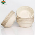 Disposable Bbiodegradable Paper Meal Pulp Bagasse Food Tray