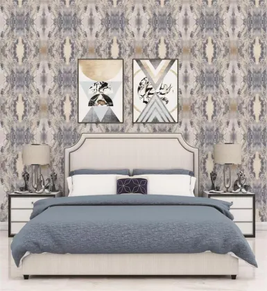 106cm Home Decor Bedroom Wallpaper With Nonwoven Back