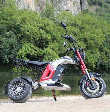 Мощный европейский/склад США CityCoco Electric Chopper Scooter с двойными литиями аккумуляторами