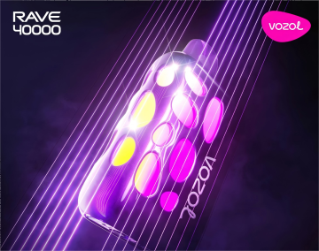 VOZOL RAVE 40000 Canlı Parıltılı Puflar Toptan Satış