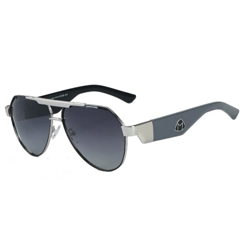 Unisex Geometric Aviator Metal TAC Polarized Sunglasses