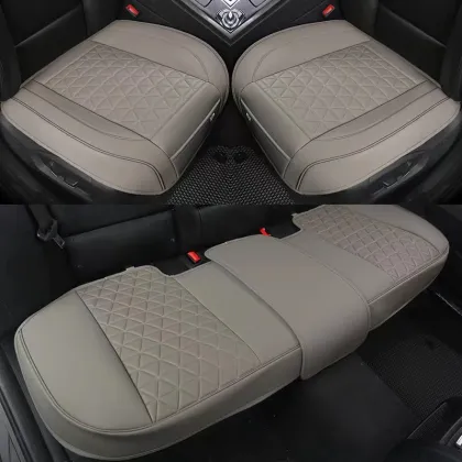Breathable PU Leather Car Seat Covers for Auto Chair Cushions