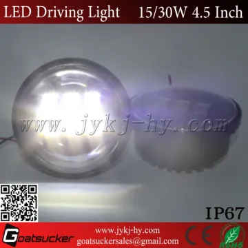 LED fog lamp motorcycle, round fog lamp motorcycle 30W for harley motorcycle