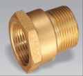 Ống nối bằng đồng Brass Nam Giảm Núm vú