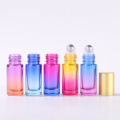 5 ml de gradiente de color de vidrio en botellas recargables