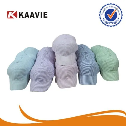 summer Monogrammed Seersucker Baseball Hat 2017 new meek era