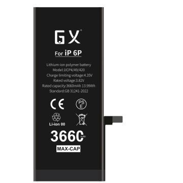 GX az Apple 6p -hez, nagy kapacitású akkumulátorral