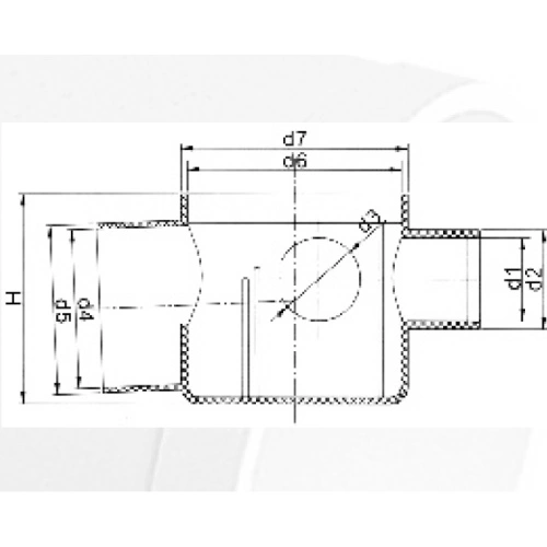 gully trap detail drawing