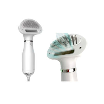 2023 Upgraded Pet Grooming Hair Dryer with Adjustable Temperature and Changeable Comb Heads